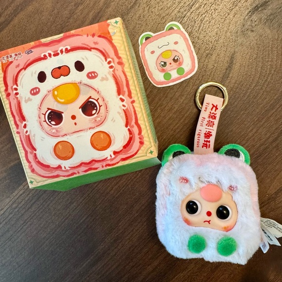 *Bundle Of Two 🐸* Baby Three Phone Lanyard Frog & Baby Three Little Mahjong Frog - Picture 3 of 3